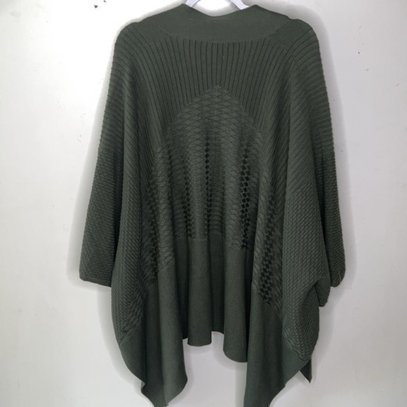Lululemon Cashmere Wrap Cardigan Green Cozy Winter Sweater - Picture 5 of 16
